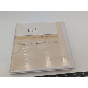 A Study of Jabez Jeremiah Jonah Beth Moore CD Set Living Proof Ministries
